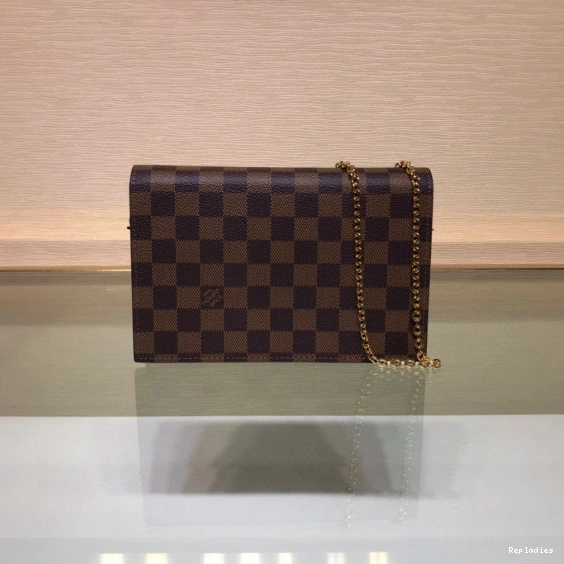 Fake Louis Bags CHAIN WALLET CROISETTE VUITTON LOUIS 0814